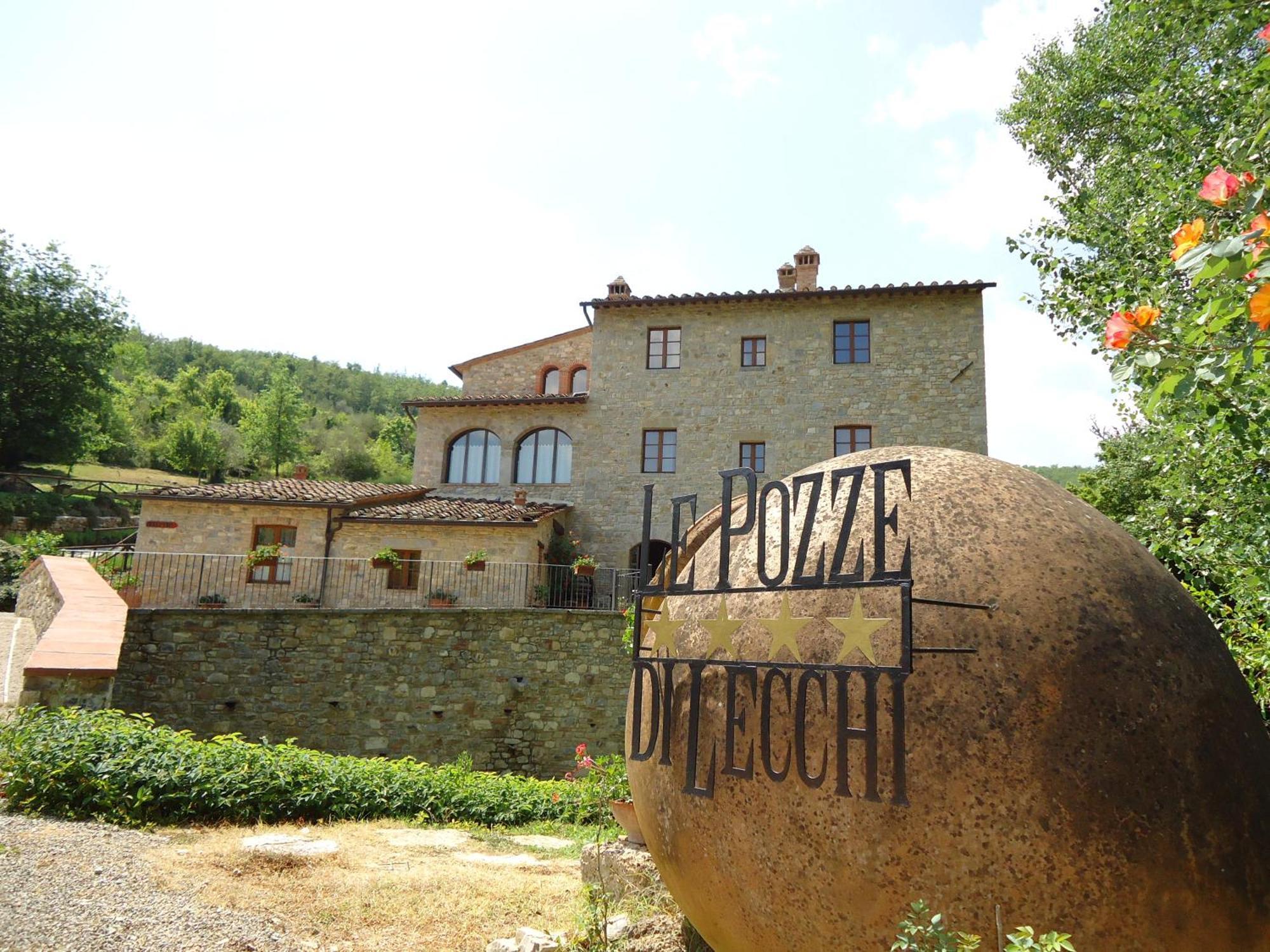 Hotel Le Pozze Di Lecchi Гайоле-ин-Кьянти Экстерьер фото
