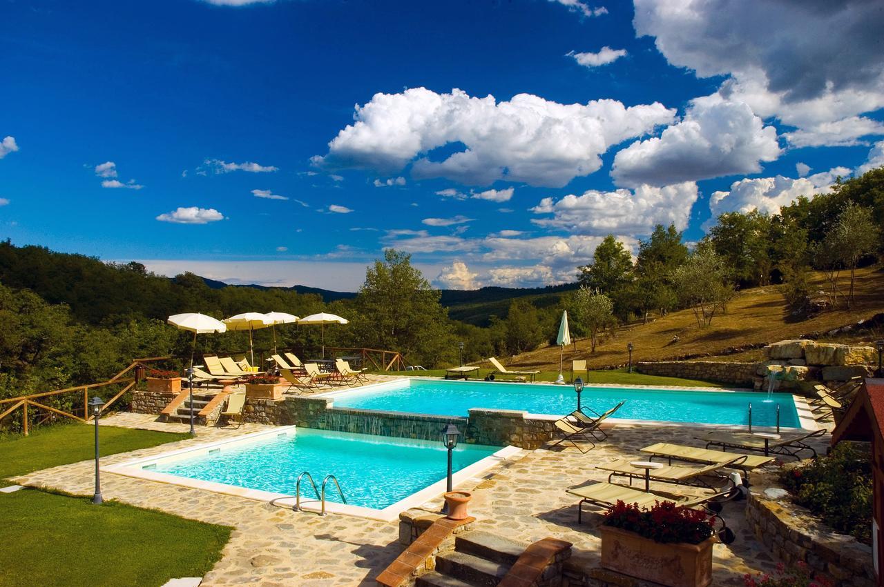 Hotel Le Pozze Di Lecchi Гайоле-ин-Кьянти Экстерьер фото