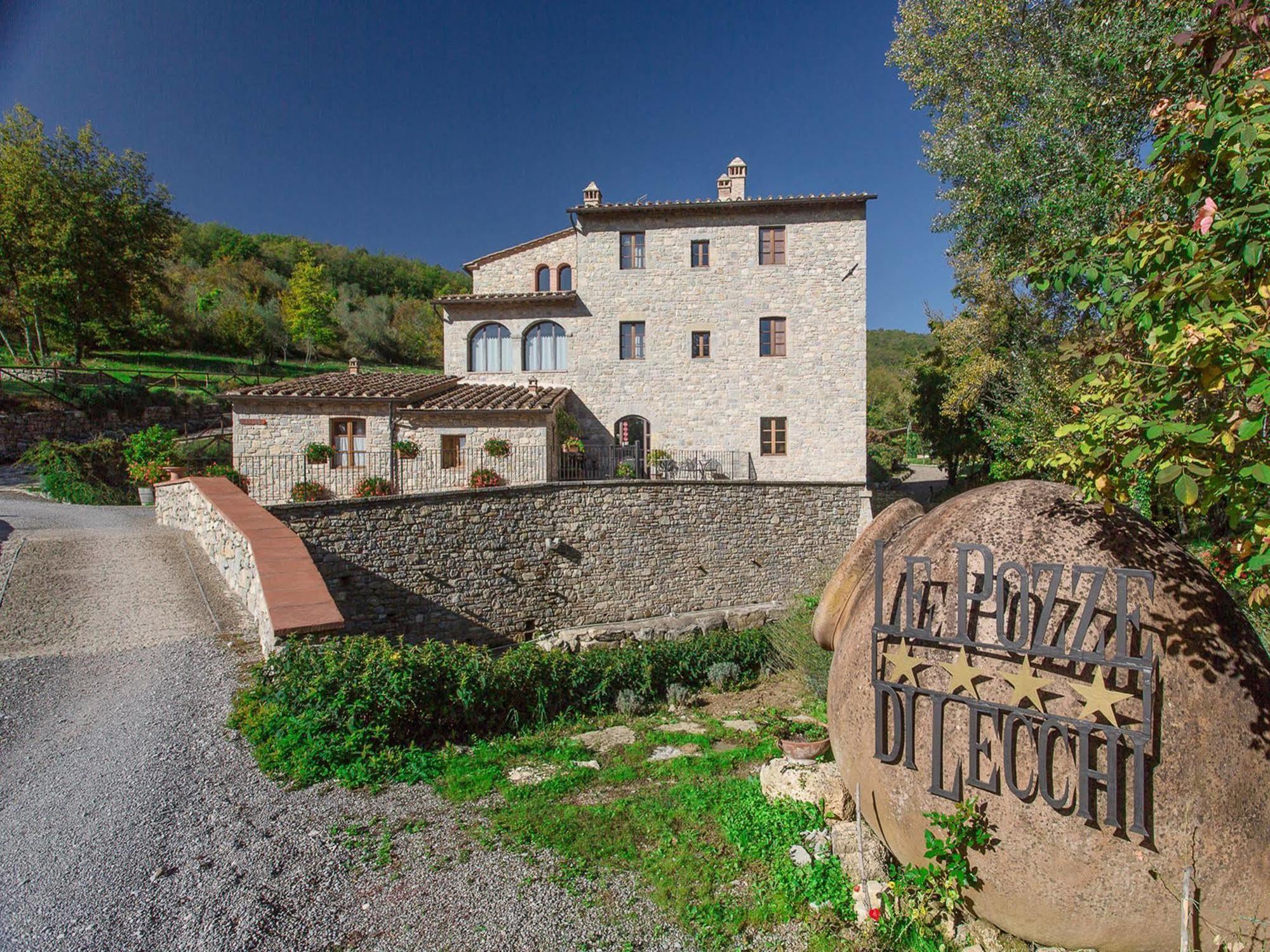 Hotel Le Pozze Di Lecchi Гайоле-ин-Кьянти Экстерьер фото