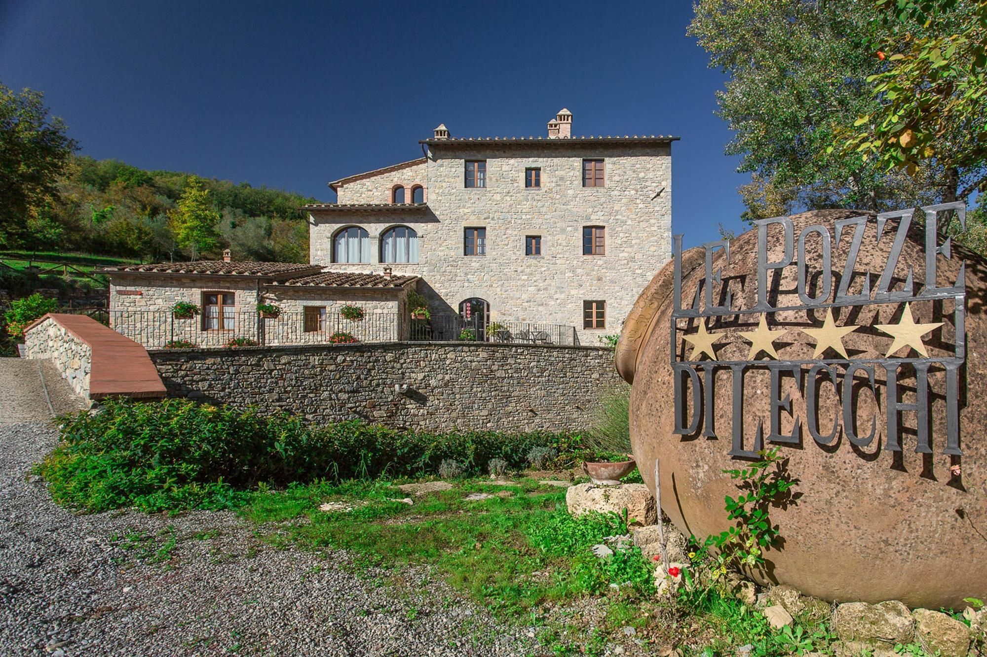 Hotel Le Pozze Di Lecchi Гайоле-ин-Кьянти Экстерьер фото
